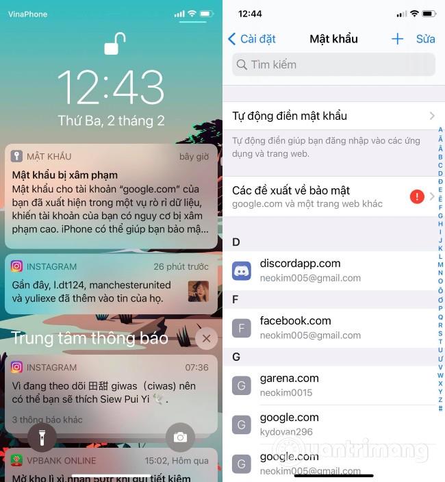 Isprobajte značajku upozorenja o ugroženoj lozinci na iOS-u 14