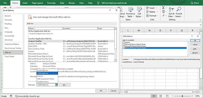 Popravite pad programa Excel u sustavu Windows 10