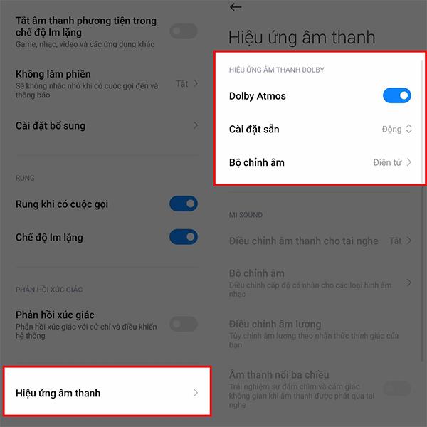 Kako aktivirati Dolby Atmos zvuk na Xiaomi