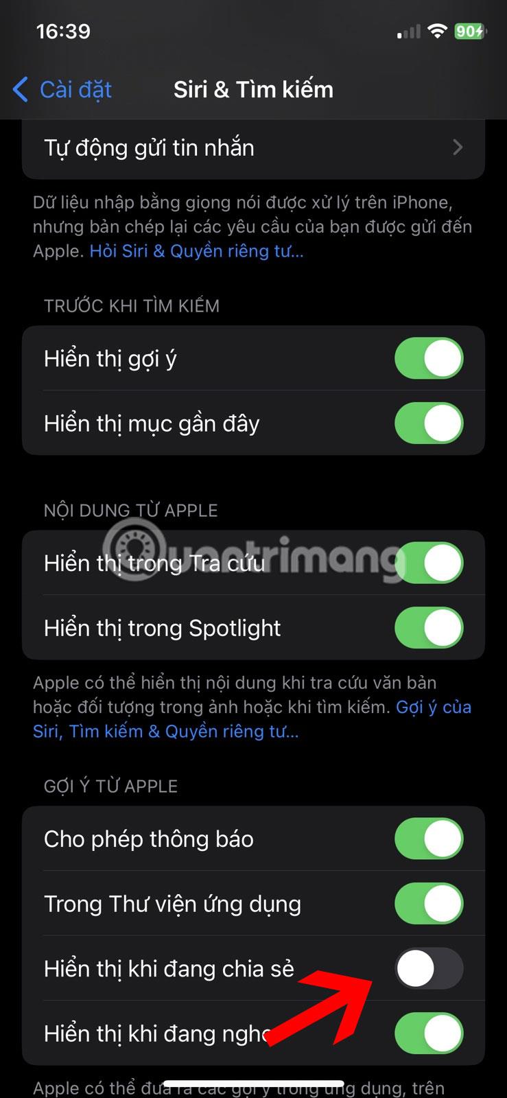 Kā iPhone tālrunī Share Sheet izslēgt ieteiktās kontaktlīnijas