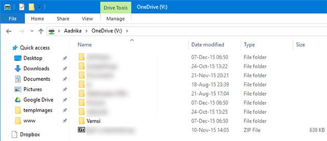 A OneDrive hozzárendelése hálózati meghajtóként a Windows 10 rendszerben