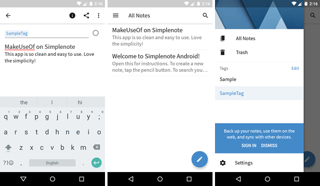 11 beste gratis notatapper for Android