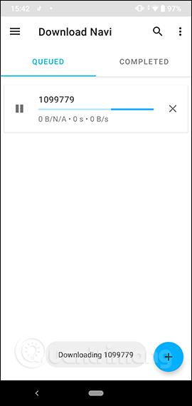 A Download Navi használata fájlok letöltéséhez Androidon