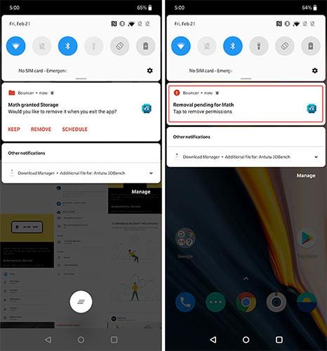 Az Android 11 ideiglenes engedélyek funkciójának használata bármely telefonon