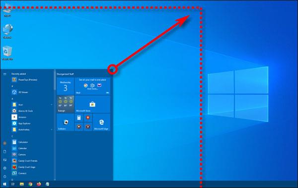 Jak změnit velikost nabídky Start v systému Windows 10