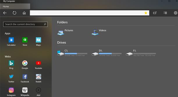 Upplifðu tölvuna mína, hinn fullkomna valkost við File Explorer á Windows 10