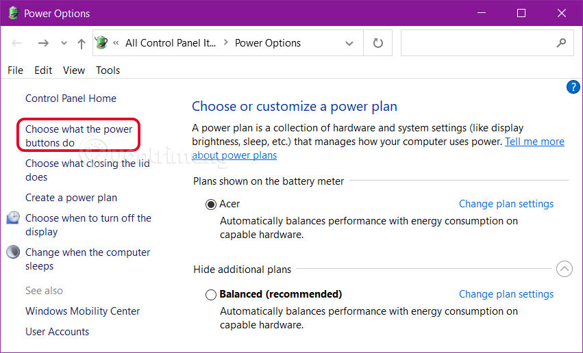 6 načinov za omogočanje/onemogočanje mirovanja v sistemu Windows 10 (Hibernacija)