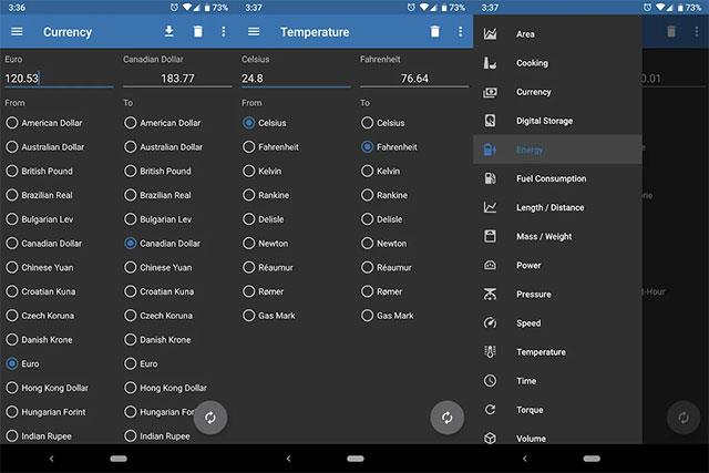 Топ-3 додатки для конвертації одиниць вимірювання для Android
