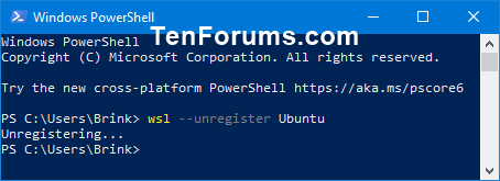 Hvernig á að afskrá og endurstilla Windows undirkerfi fyrir Linux (WSL) distro á Windows 10