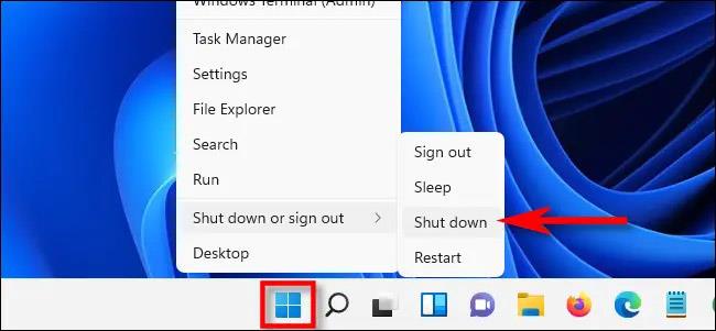 Sammanfattning av sätt att stänga av Windows 11 PC