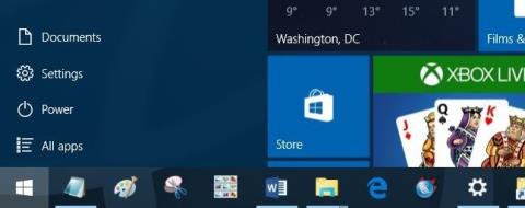 Endurheimtu glatað File Explorer táknið á Windows 10 Start Menu