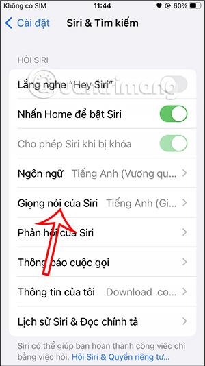 Sådan ændres Siri-stemme på iPhone/iPad