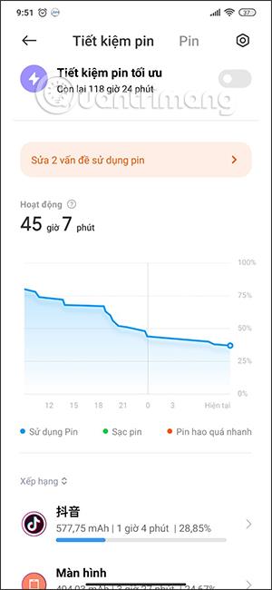 Hur man kontrollerar Android-smarttelefonbatteriet, kontrollera batteritiden