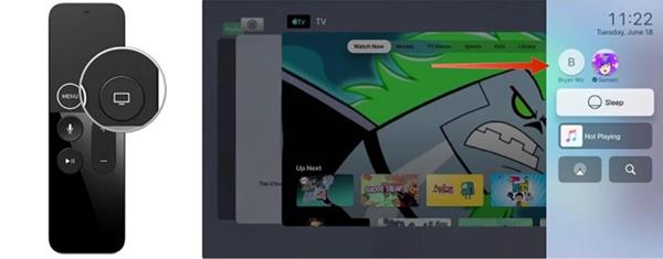 Slik setter du opp flere kontoer på Apple TV