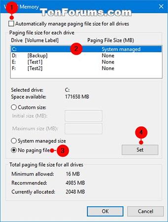 Як керувати віртуальною пам’яттю Pagefile у Windows 10