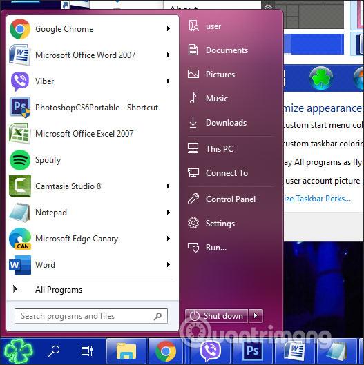 Kako spremeniti gumb Start v sistemu Windows 10