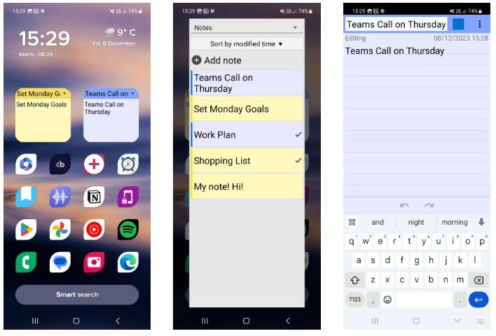 8 Android-appar för att skriva anteckningar direkt på startskärmen