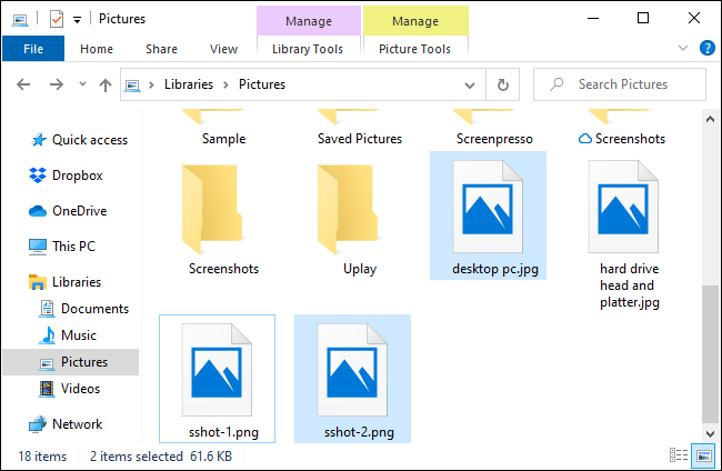 Kako koristiti File Explorer bez miša na Windows 10