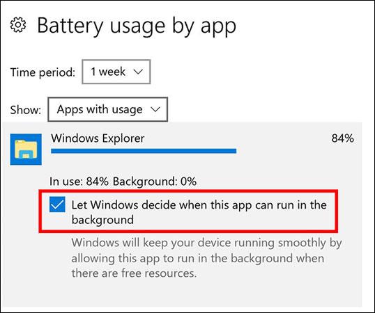 Ráð til að spara rafhlöðu í Windows 10 með Power Throttling eiginleikanum