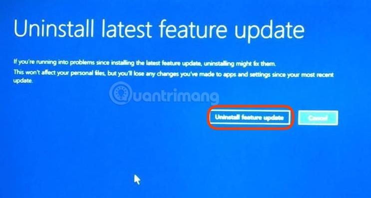 Kā atgriezties sistēmā Windows 10 no Windows 11