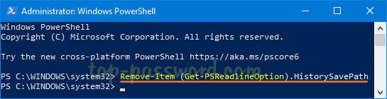 Kuinka tarkastella komentohistoriaa aiemmista PowerShell-istunnoista Windows 10:ssä