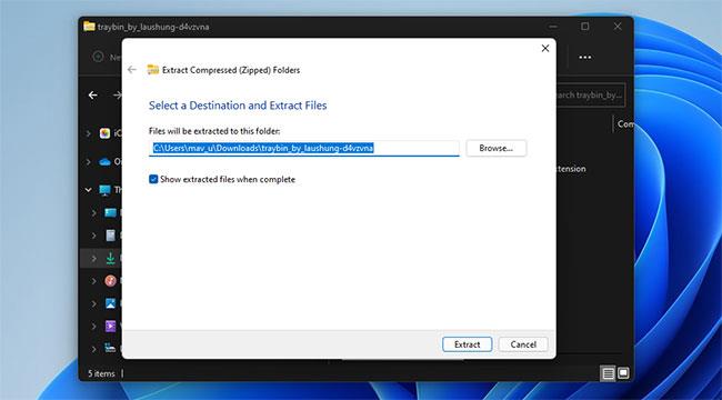 A Lomtár hozzáadása a Windows 11 rendszertálcához