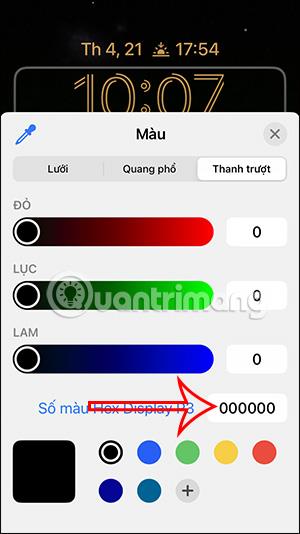 Norādījumi iPhone bloķēšanas ekrāna pulksteņa stila maiņai