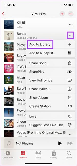 Kā lejupielādēt mūziku no Apple Music, lai klausītos bezsaistē