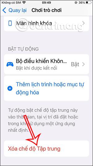 Hogyan lehet törölni a fókusz módot az iPhone-on