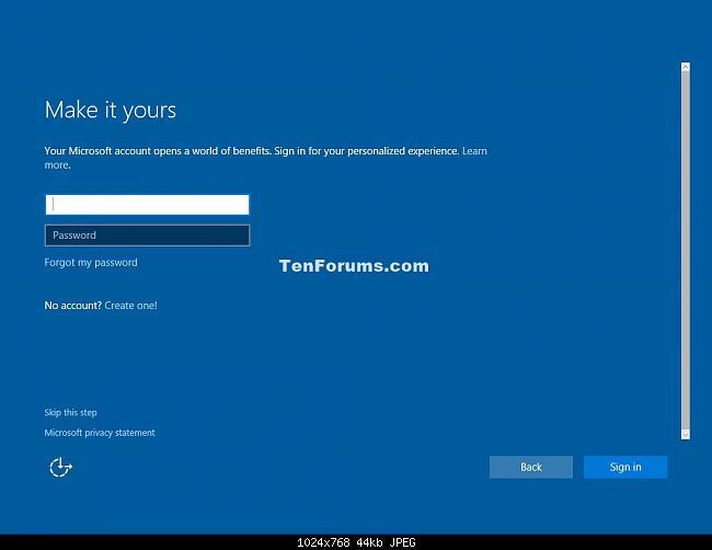 Nulstil Windows 10 til sin oprindelige tilstand