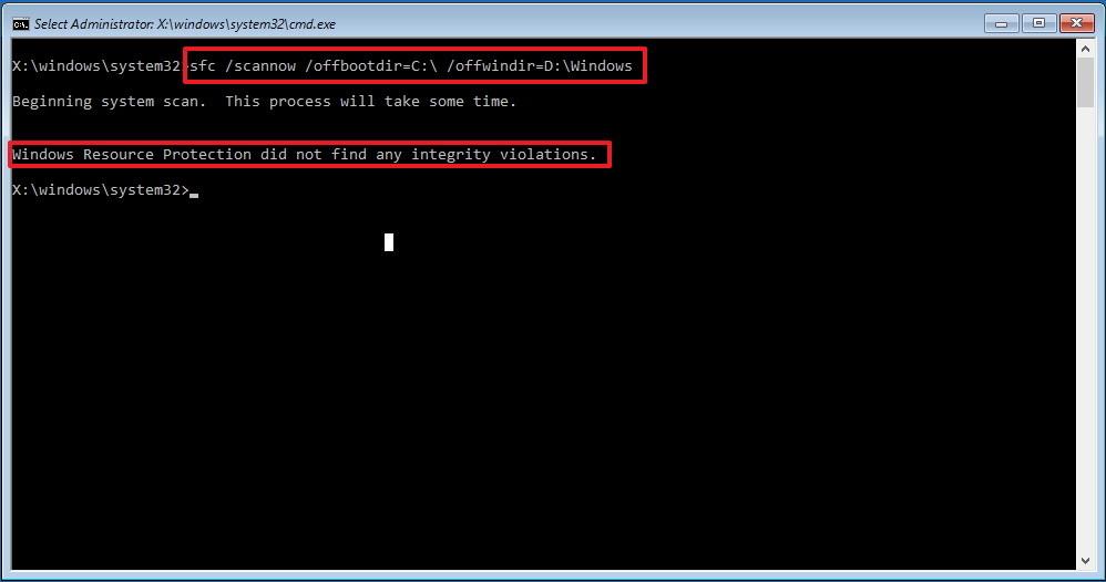 Använd kommandot SFC scannow för att fixa Windows 10-systemfilfel