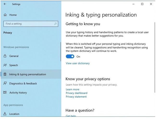 Kontroller personvernet på Windows 10-datamaskiner med følgende 22 tips