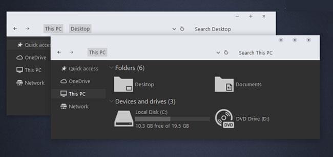 10 Dark Theme pro Windows 10