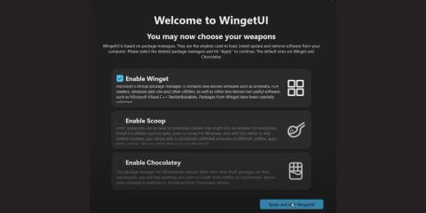 Kā pārvaldīt lietojumprogrammu pakotnes, izmantojot WingetUI operētājsistēmā Windows 11