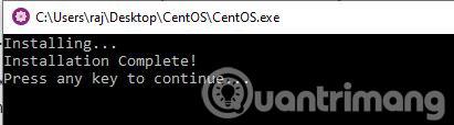 Instalējiet CentOS operētājsistēmā WSL Windows 10