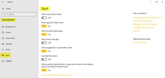 Jak zablokovat zobrazování reklam Microsoft Edge v nabídce Start systému Windows 10
