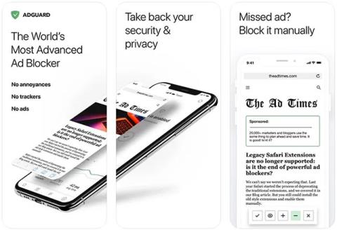 Souhrn způsobů blokování reklam na iPhone