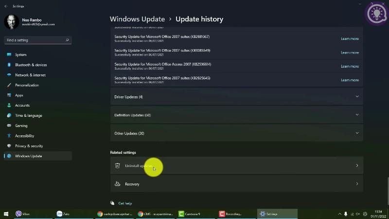 Hur man avinstallerar en Windows 11-uppdatering