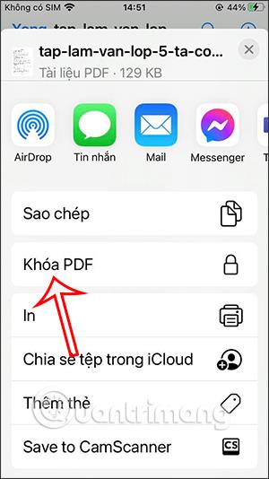 Sådan indstilles PDF-adgangskode på iPhone