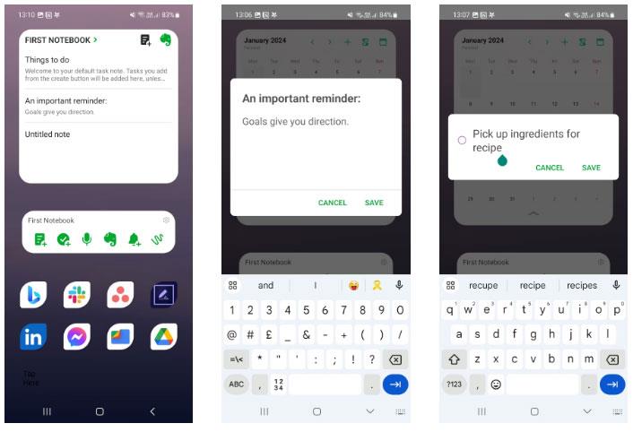 8 Android programos, skirtos užrašams rašyti tiesiai pagrindiniame ekrane