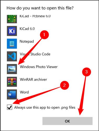 Kaip nustatyti „Windows Photo Viewer“ kaip numatytąją nuotraukų peržiūros programą „Windows 11“.