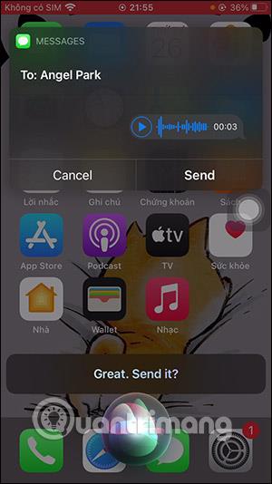 Kako slati audio poruke koristeći Siri na iPhoneu