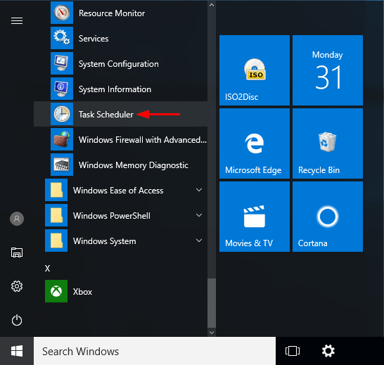 8 måder at åbne Task Scheduler i Windows 10