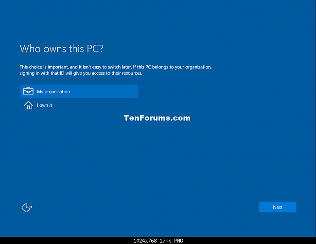 Nulstil Windows 10 til sin oprindelige tilstand