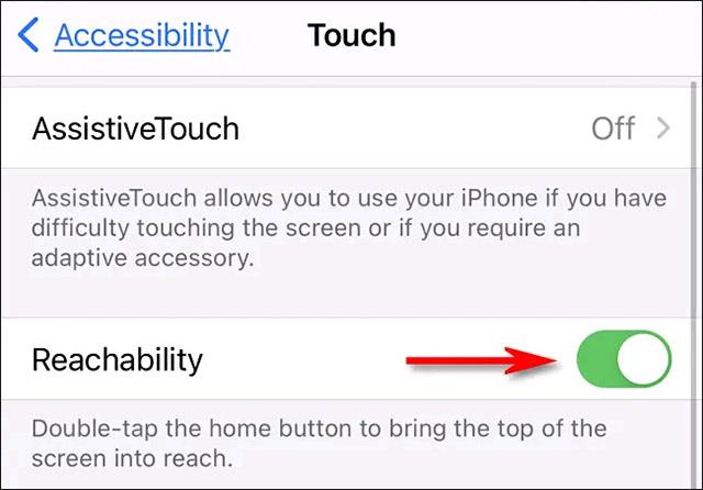 Hva er Reachability-modus på iPhone?  Hvordan å bruke?