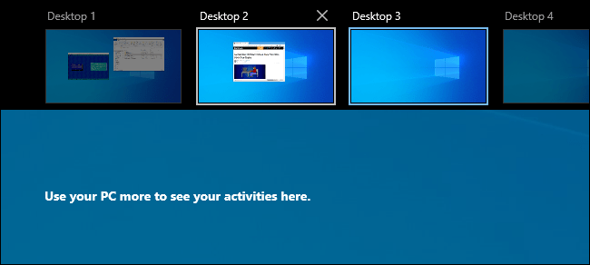 Hur man flyttar fönster till ett annat virtuellt skrivbord i Windows 10