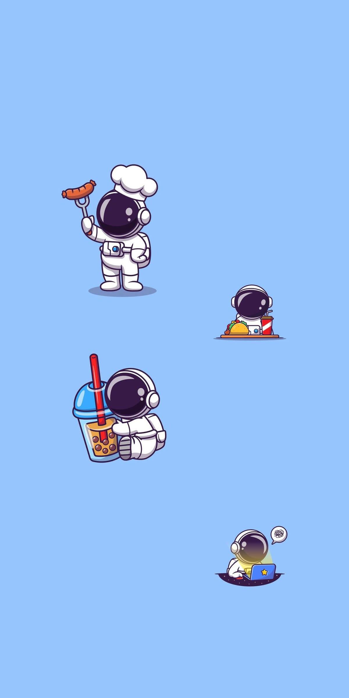 Astronaut wallpapers, søde astronaut wallpapers til telefoner