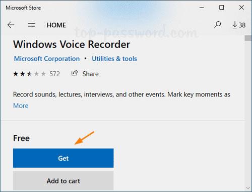 Sådan får du adgang til og bruger Voice Recorder-applikationen i Windows 10