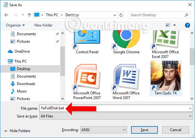 Hur man skapar en BAT-fil för att fixa Windows 10-heldiskfel