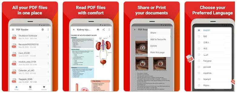 Bestu PDF lestrarforritin á Android